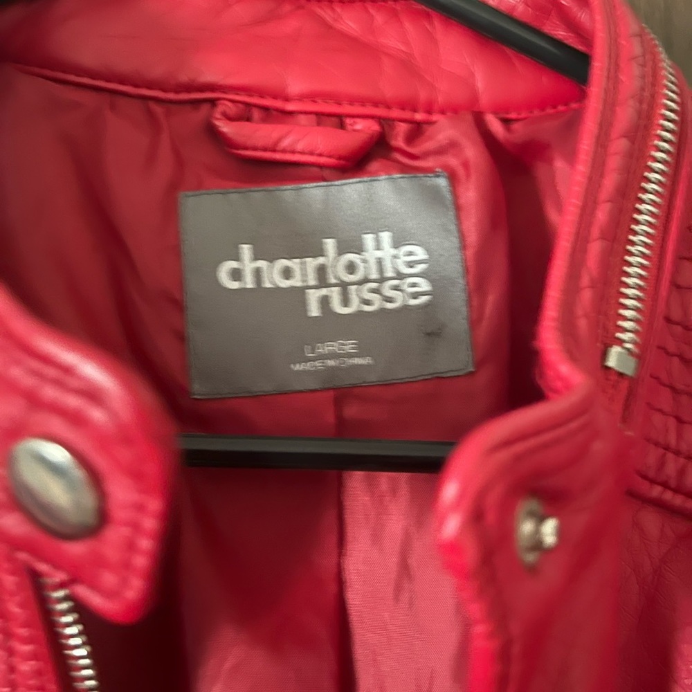Red Charlotte Russe jacket